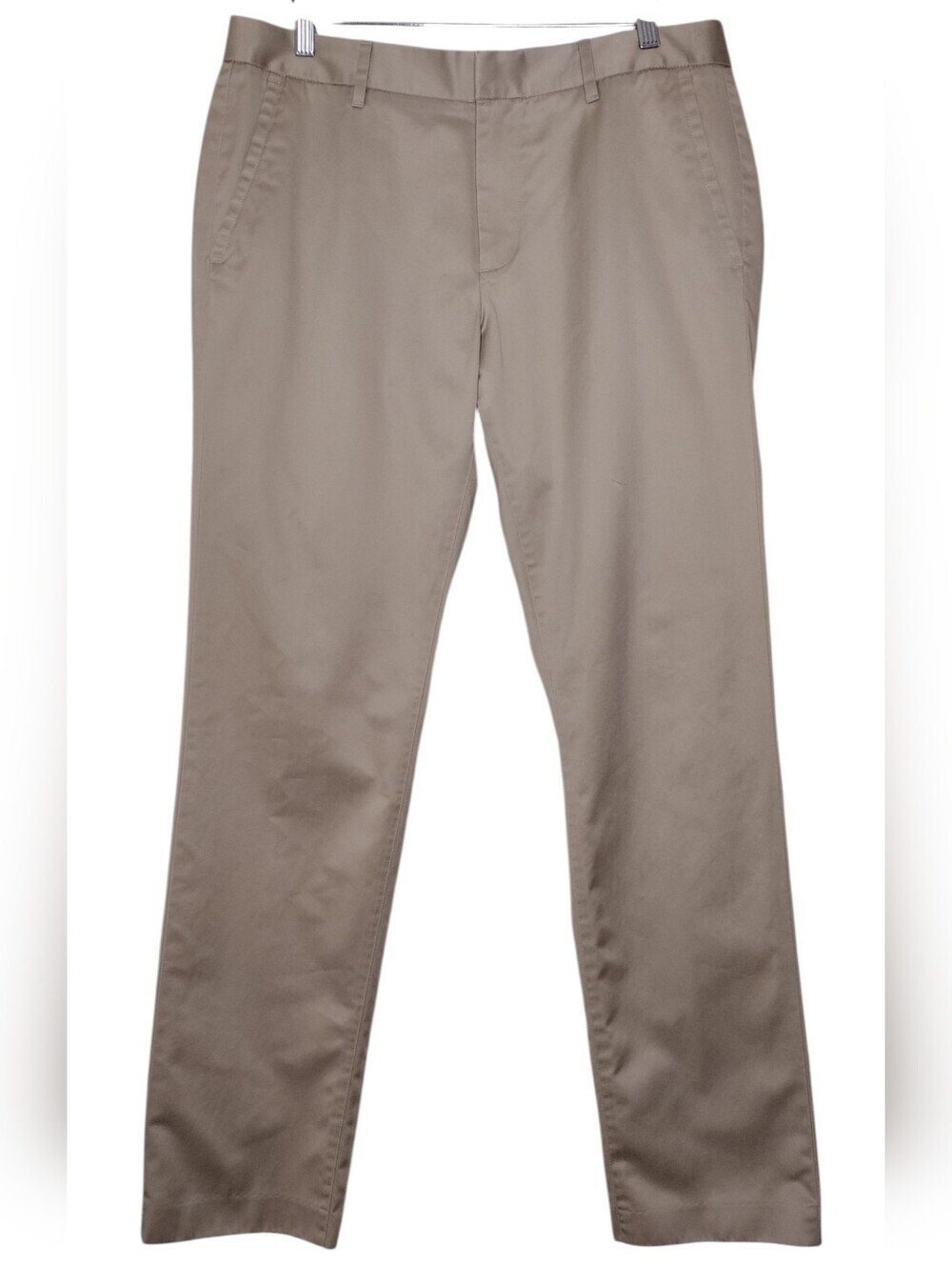 Bonobos Wednesday Khaki Slim Straight-Leg Cotton Chinos Pants Sz 33/32